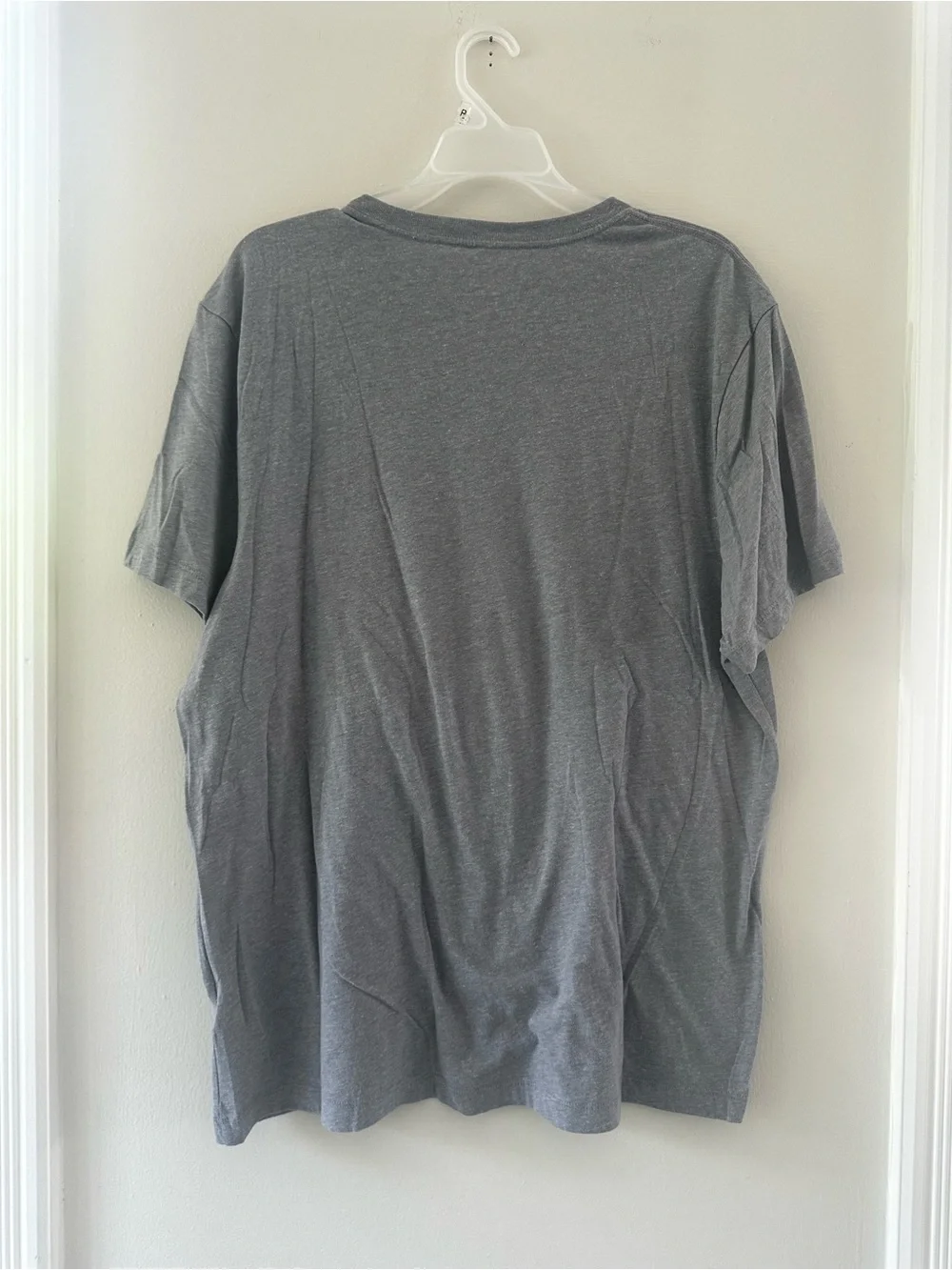 J. Crew Gray Short-Sleeve Tee with Mountain Hockey Graphic